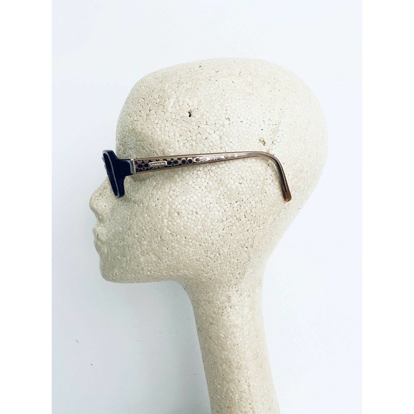 Coach Brown Rectangular Frame Glasses - Picture 12 of 12